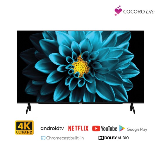 50" 4K HDR Android TV, HDMI x 4; USB x 2, Chromecast built-in, HDMI 2.1 (ALLM, VRR, eARC)