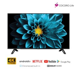 60" 4K HDR Android TV, HDMI x 4; USB x 2, Chromecast built-in, HDMI 2.1 (ALLM, VRR, eARC)