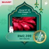 (PROMO) SHARP AQUOS 50 inch 4K UHD Google TV - 4TC50FL1X