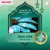 (PROMO) SHARP 65 Inch 4K UHD Google TV - 4TC65FJ1X