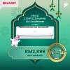 (PROMO) SHARP 2.0HP Inverter Air Conditioner - AHX18BED