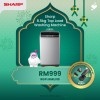 (PROMO) SHARP 8.5kg Washing Machine - ES821X