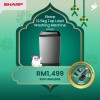 (PROMO) SHARP 12.5kg Washing Machine - ESX1221