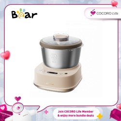 Bear- Smart Dough Maker 5.0L | Automatic Multi-Functional Dough Making | 2 Modes - BDM-CE50L