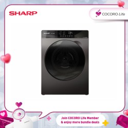 SHARP 12.5KG Front Load Washing Machine- ESFK1252SMG