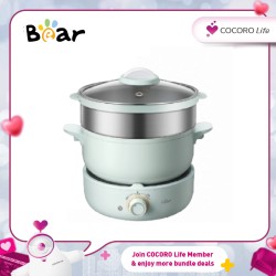  Bear- Electric Hot Pot Electric Boiling Pot Dormitory Electric Hot Household Multi-Function Integrated Pot Split BMC-G25L