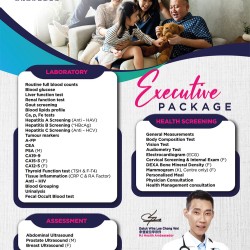 Cocoro Life Executive Health Screening Exclusive Package [Note: Member Price: RM1,399; Non Member Price: RM3,690; Saving Of 62%.]