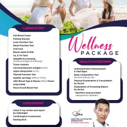 Cocoro Life Wellness Health Screening Exclusive Package [Note: Member Price: RM580]