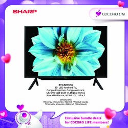 SHARP 32" LED Android TV, 2TC32EG1X