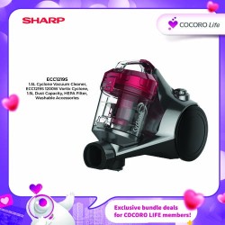 SHARP 1.5L Cyclone Vacuum Cleaner, ECC1219S