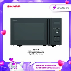 SHARP 25LBasic Microwave Oven, R3521GK
