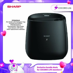 SHARP PCI Model with Mosquito Trap Function Air Purifier, FPJM30LB