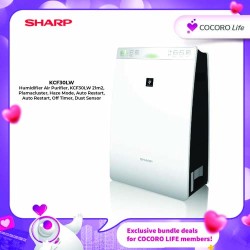 SHARP Humidifier Air Purifier, KCF30LW