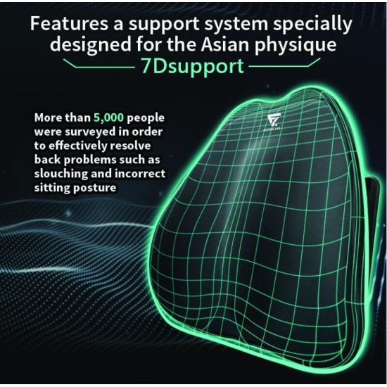 【FUTURE LAB - 未來實驗室】 7D Pressurized Shock Absorbing Lumbar Support