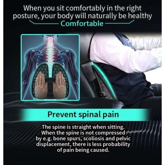 【FUTURE LAB - 未來實驗室】 7D Pressurized Shock Absorbing Lumbar Support