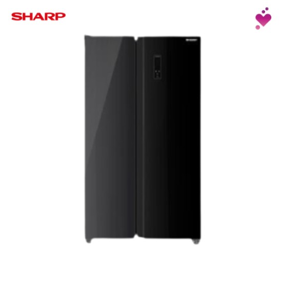 SHARP 620L Side by Side Refrigerator - SJX6322GK