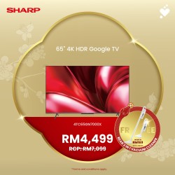 (CNY) SHARP AQUOS TRU 55 Inch 4K UHD TV - 4TC65GN7000X