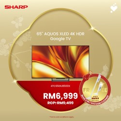 SHARP AQUOS XLED 65 Inch 4K UHD TV - 4TC65GU8500X