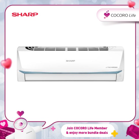 (PROMO) SHARP 1.5HP Inverter Air Conditioner - AHX13BED