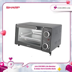 SHARP 9L Electric Oven - EO9MTBK