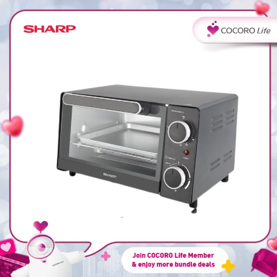 SHARP 9L Electric Oven - EO9MTBK