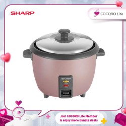 SHARP 1.0L Rice Cooker - KSH108SPK