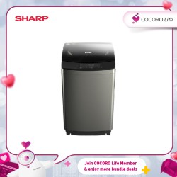 SHARP 10kg Full Auto Top Load Washer - ESY1019