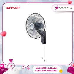 SHARP 16" Wall Fan - PJW169GY