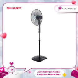 SHARP 16'' Stand Fan - PJS169GY