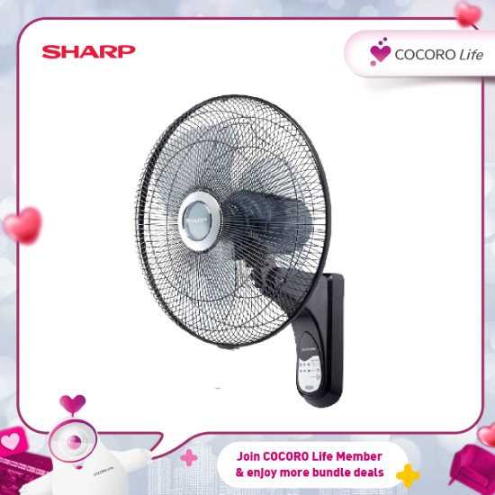 SHARP 16" Wall Fan - PJW169RGY