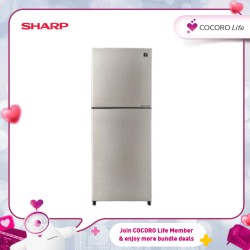 SHARP 380L Refrigerator - SJ3822MSS