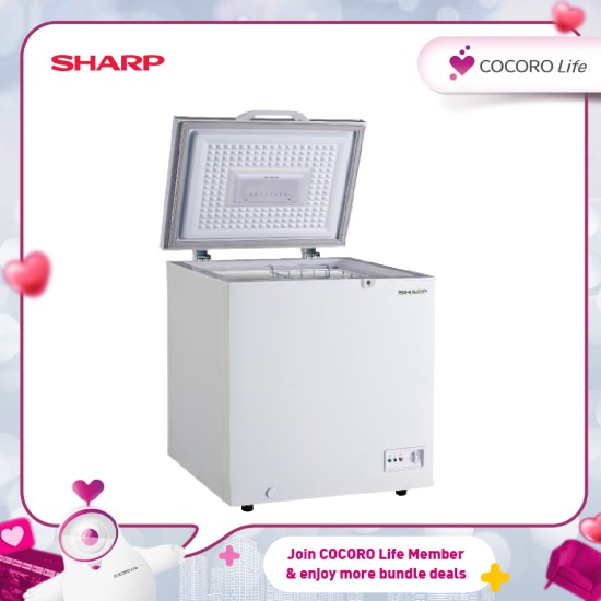 SHARP 160L Chest Freezer - SJC168