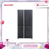 (PROMO) SHARP 700L Avance Refrigerator - SJF821VMSS