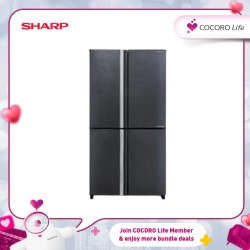 SHARP 700L Avance Refrigerator - SJF821VMSS