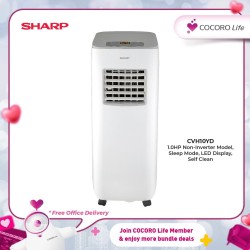 SHARP R32 Portable Air Conditioner, CVH10YD