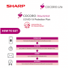 Sharp Air Purifier with AIA Insurance & Face Mask