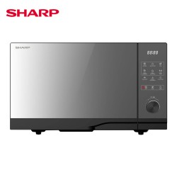SHARP 23L Digital Dial Flatbed Microwave Oven - R2321FGK