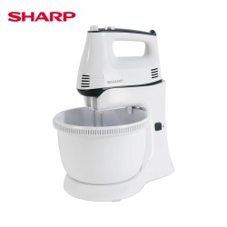 SHARP 300W Stand/Hand Mixer - EMS60WH