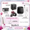 SHARP Bundle Set D (7.0L Auto Pot Detection Air Fryer, Twin Cooker, 1200W Bagless Vacuum Cleaner, 30m² Plasmacluster Technology Air Purifier with Mosquito Catcher, Hot Shower with AC Pump )