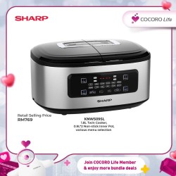 SHARP Twin Cooker, KNW509SL