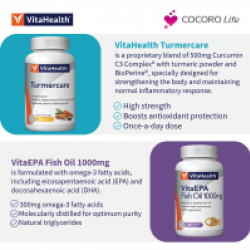 [VitaHealth Promo Bundle] VitaHealth Bilberry Plus 30's & VitaHealth Vitaepa Fish Oil 1000mg 30's