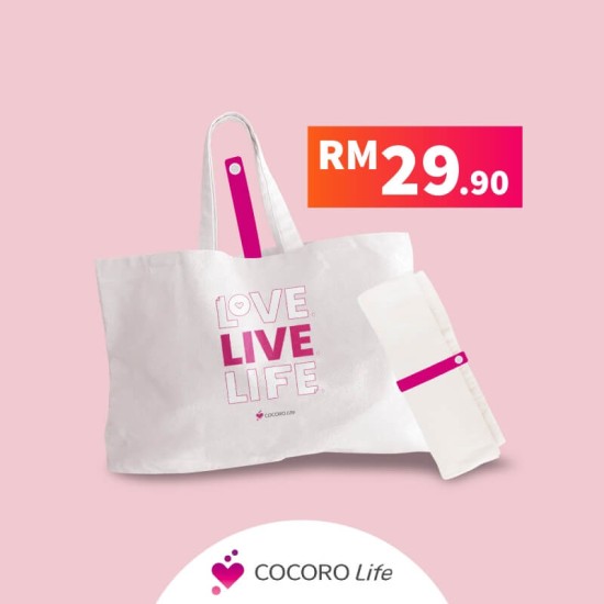 Cocoro Life Foldable Canvas Bag [ Limited Edition]